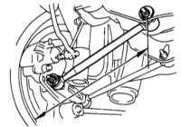   Проверка и регулировки углов установки задних колёс Lexus RX300